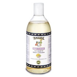 L'amande marseille bagno schiuma malva e calendula 