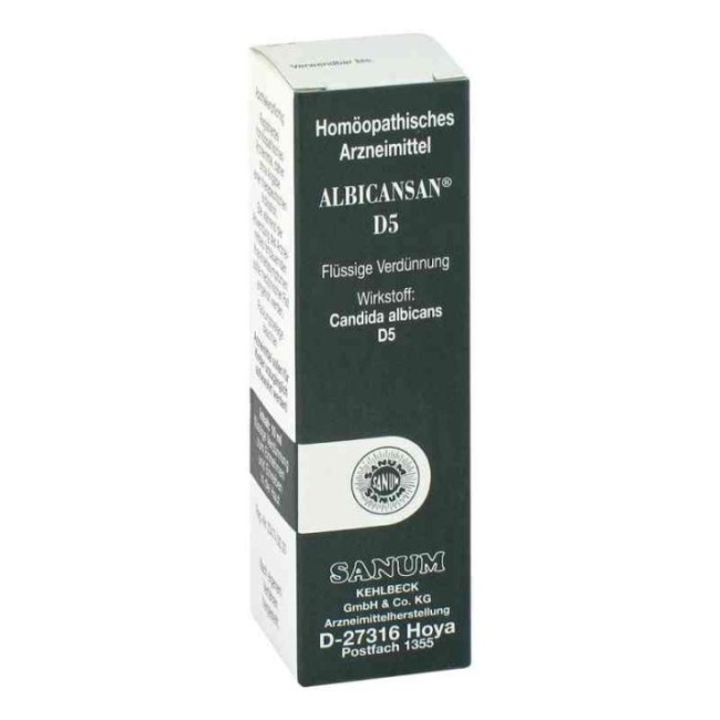 Albicansan D5 10ml Gocce Sanum Albicansan D5 10ml Gocce Sanum