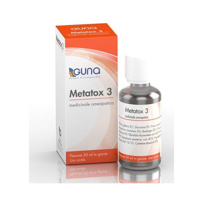 Guna Metatox 3 Gocce 30ml Guna Metatox 3 Gocce 30ml