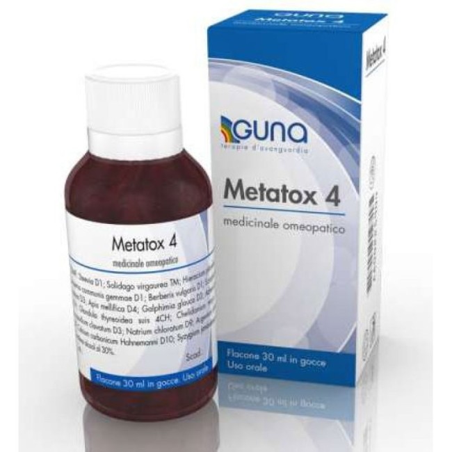 Guna Metatox 4 Gocce 30ml Guna Metatox 4 Gocce 30ml