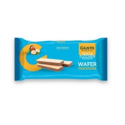 Farmafood Giusto Senza zucchero Wafers Nocciola 150g