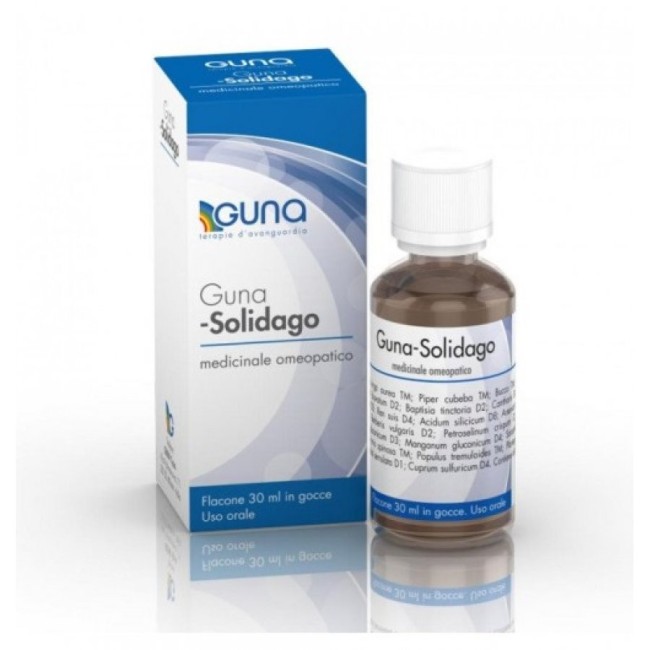 Guna solidago gocce medicinale omeopatico 30 ml Guna solidago gocce medicinale omeopatico 30 ml