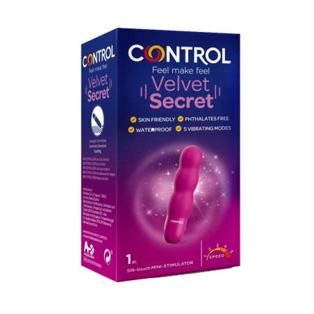 Control velvet secret mini stimolatore 1 pezzo Control velvet secret mini stimolatore 1 pezzo
