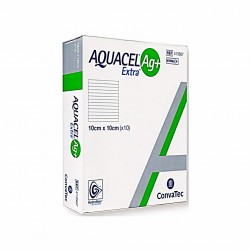 Convatec Aquacel Ag+ Extra 10x10 Cm medicazione antibatterica