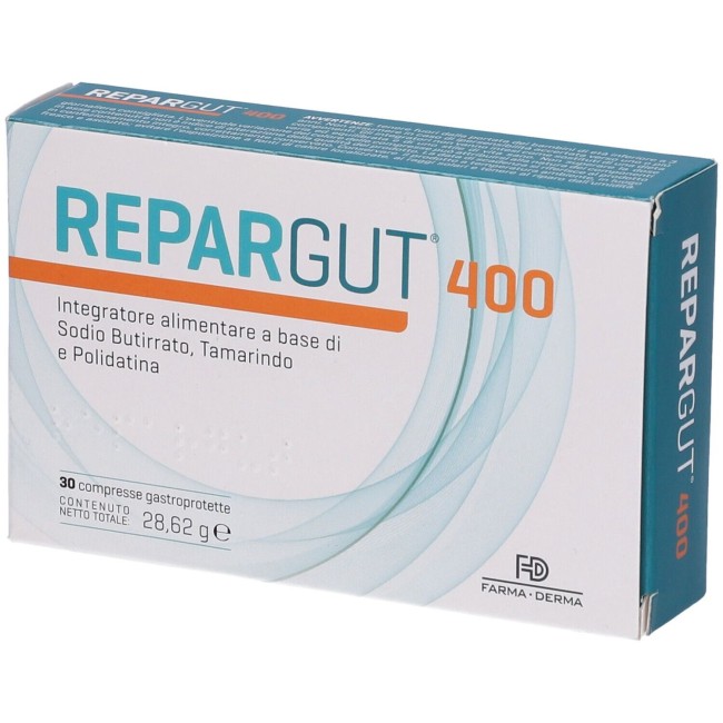 Farma-derma Repargut 400 30 Compresse Farma-derma Repargut 400 30 Compresse