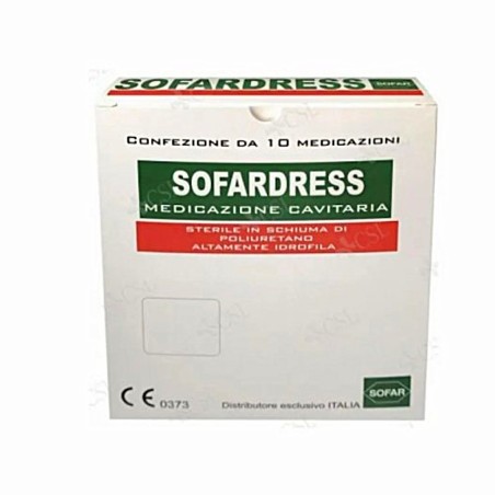 Sofardress membrana medicazione cavitaria 10x10cm 10 pezzi Sofardress membrana medicazione cavitaria 10x10cm 10 pezzi