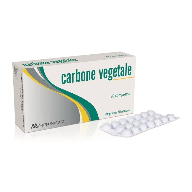 Montefarmaco Carbone Vegetale 20 Compresse