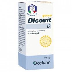 Dicofarm Dicovit D Vitamina D3 integratore gocce 7,5 Ml