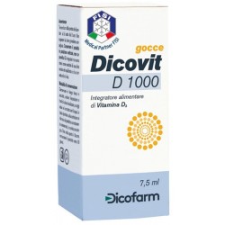 Dicovit D 1000 Gocce di vitamina D3 7,5 Ml