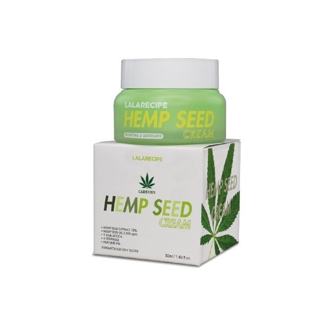 Lalarecipe Hemp Seed Cream Viso Idratante 