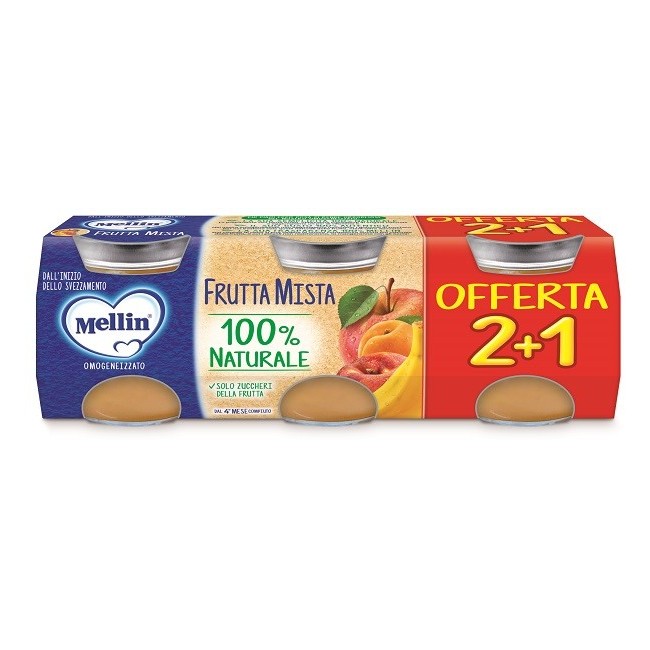 Mellin Omogeneizzato Frutta Mista Mellin Omogeneizzato Frutta Mista