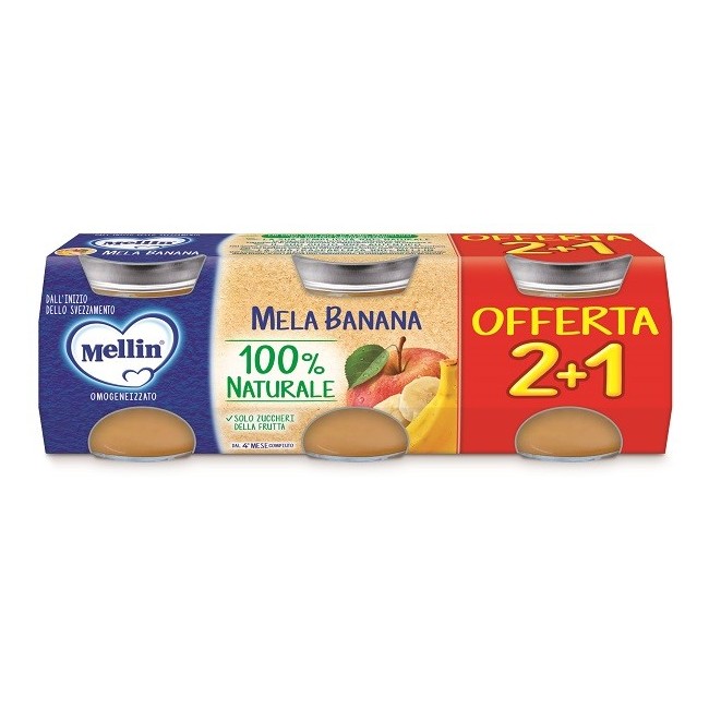 Mellin Omogeneizzato Mela Banana Mellin Omogeneizzato Mela Banana