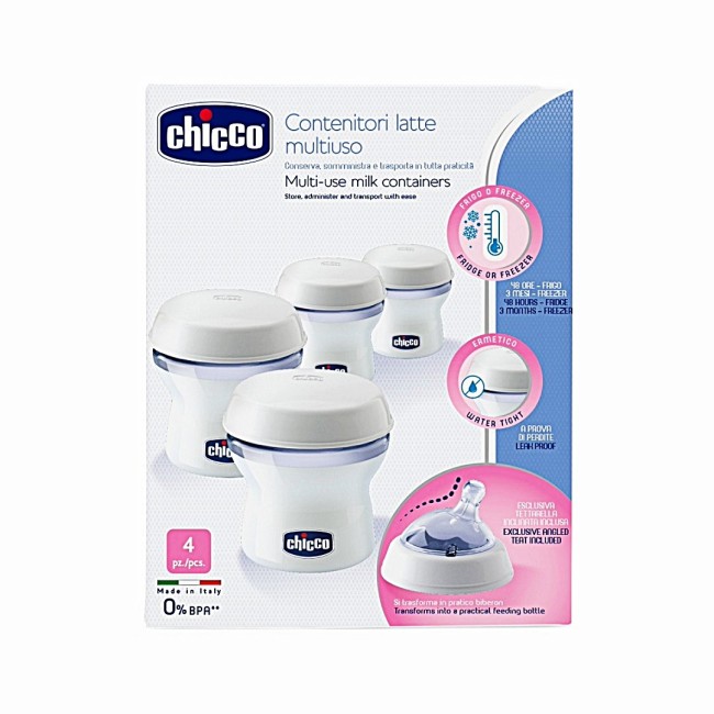 Chicco contenitore latte step up in caso di eccedenza 150 ml Chicco contenitore latte step up in caso di eccedenza 150 ml