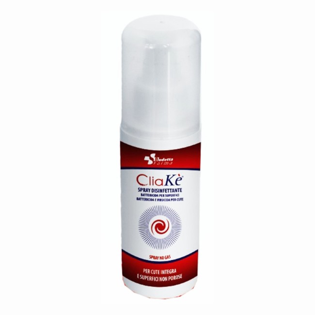 Cliake' Spray Disinfettante Per Cute e superfici 100 Ml Cliake' Spray Disinfettante Per Cute e superfici 100 Ml