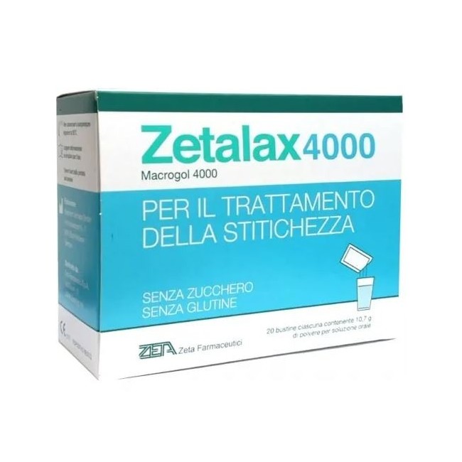 Zetalax 4000 20 Bustine Da 10,7 G Zetalax 4000 20 Bustine Da 10,7 G