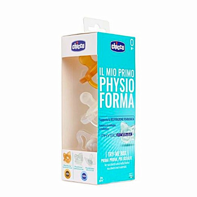 Chicco trymebox physioforma gommotto 3 succhietti Chicco trymebox physioforma gommotto 3 succhietti