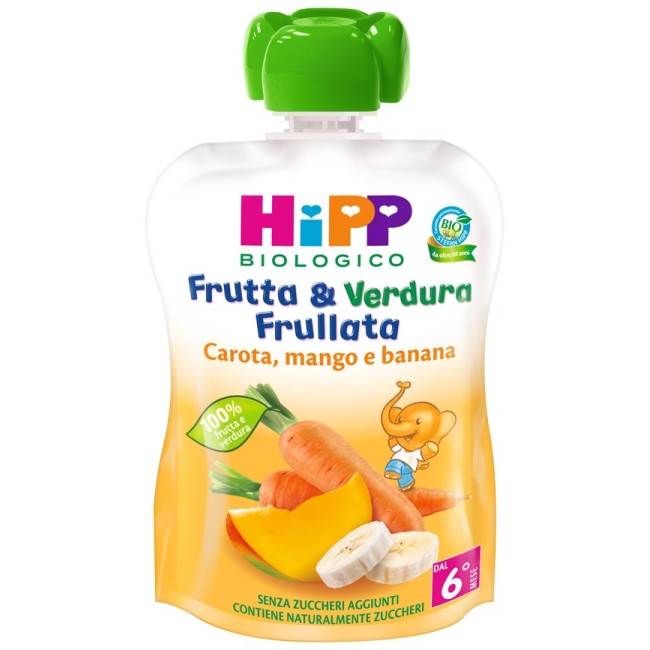Hipp Italia Hipp Bio Frutta & Verdura Carota Mango Banana Hipp Italia Hipp Bio Frutta & Verdura Carota Mango Banana
