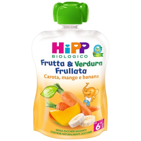 Hipp Italia Hipp Bio Frutta & Verdura Carota Mango Banana Hipp Italia Hipp Bio Frutta & Verdura Carota Mango Banana