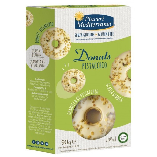 Piaceri Mediterranei Donuts Pistacchio 90 G Piaceri Mediterranei Donuts Pistacchio 90 G