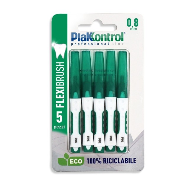 Ideco Plakkontrol Flexibrush Scovolini Interdentali 0,8 5 Pezzi Ideco Plakkontrol Flexibrush Scovolini Interdentali 0,8 5 Pezzi