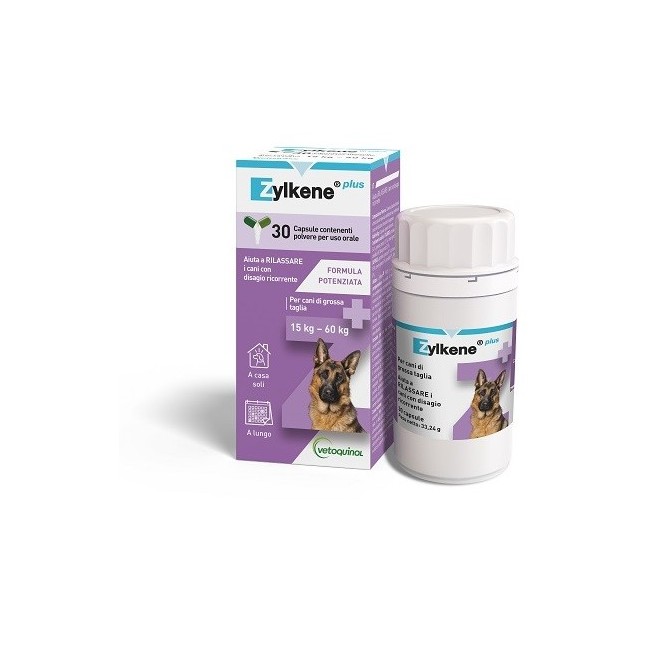 Zylkene Plus Cani 15-60 Kg 30 Capsule