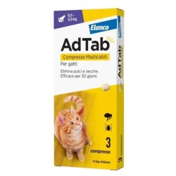 Adtab 3 compresse 12 mg gatti da 0,5 a 2 kg