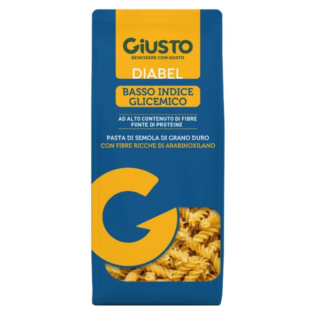 Giusto Diabel Basso Indice Glicemico Pasta Fusilli 