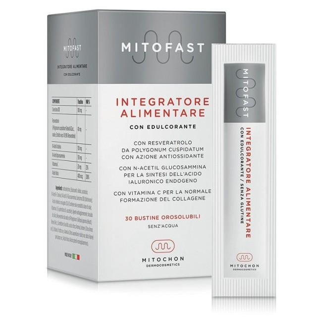 Mitochon Mitofast 30 Stick Orosolubili Mitochon Mitofast 30 Stick Orosolubili