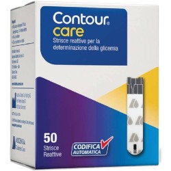 Contour care 50 strisce reattive per il controllo della glicemia