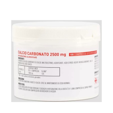 Calcio Carbonato 2.500 mg Calcio Carbonato 2.500 mg