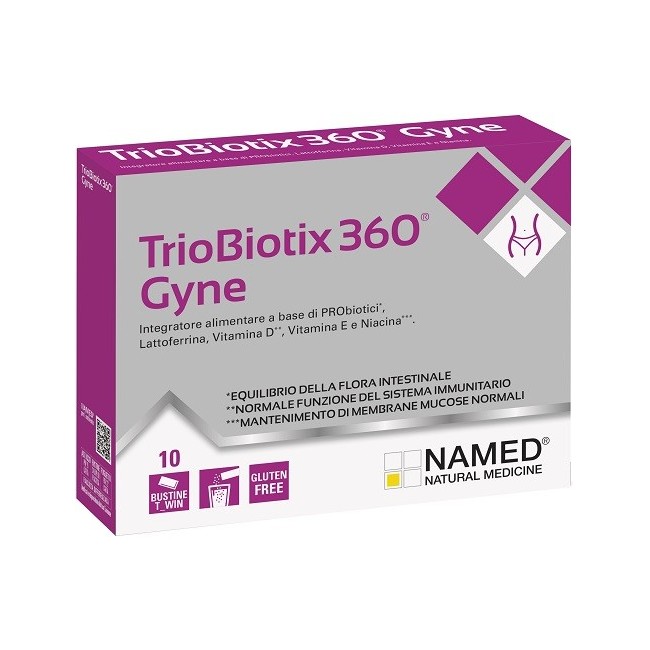 Named Triobiotix360 Gyne 10 Bustine T-win Named Triobiotix360 Gyne 10 Bustine T-win