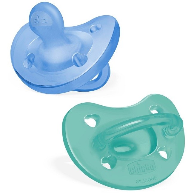 Chicco Gommotto Silicone Azzurro 16-36 Mesi Chicco Gommotto Silicone Azzurro 16-36 Mesi