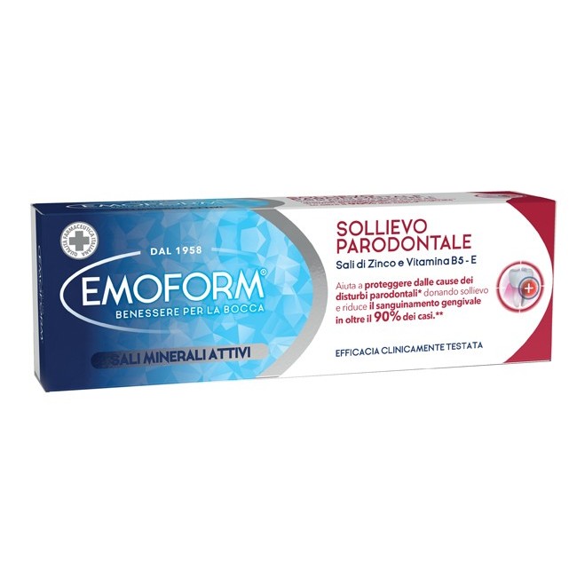 Emoform Sollievo Parodontale dentifrici Emoform Sollievo Parodontale dentifrici