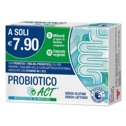 F&f Probiotico Act 15 Capsule Vegetali