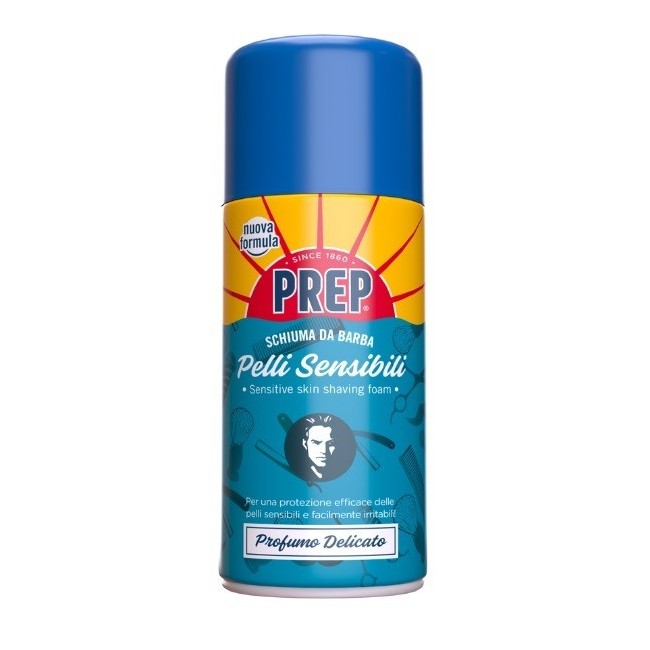 Prep schiuma barba pelli sensibili 300 Prep schiuma barba pelli sensibili 300