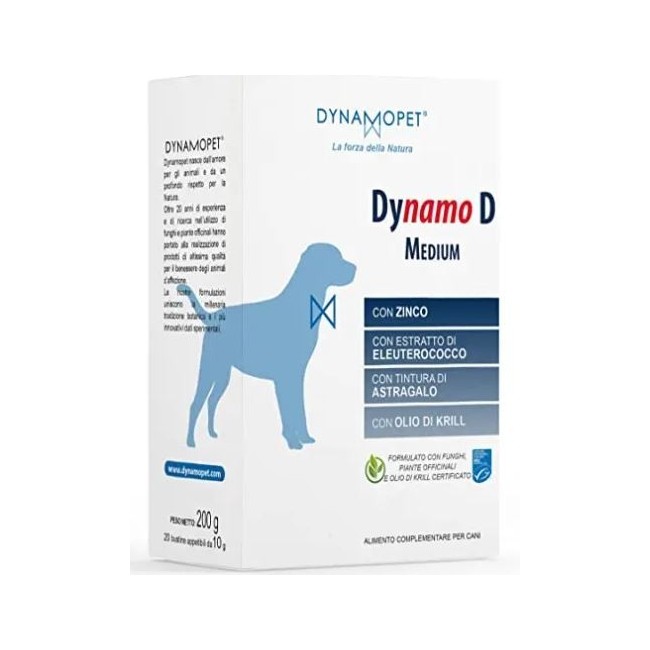 Dynamopet Dynamo D Medium 20 Bustine Da 10 G Dynamopet Dynamo D Medium 20 Bustine Da 10 G