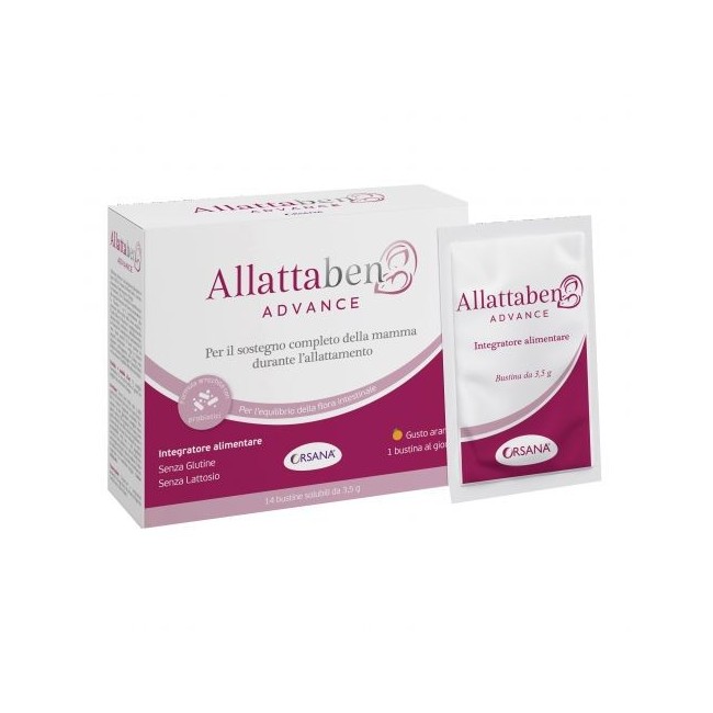 Orsana Italia Allattaben Advance 14 Bustine Da 3,5 G