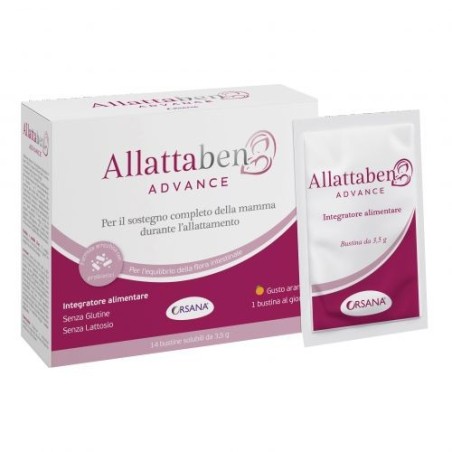 Orsana Italia Allattaben Advance 14 Bustine Da 3,5 G