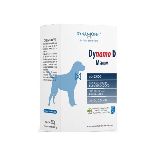 Dynamopet Dynamo D Small 20 Bustine Da 2,5 G Dynamopet Dynamo D Small 20 Bustine Da 2,5 G
