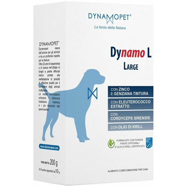 Dynamopet Dynamo D Large 20 Bustine Da 10 G Dynamopet Dynamo D Large 20 Bustine Da 10 G