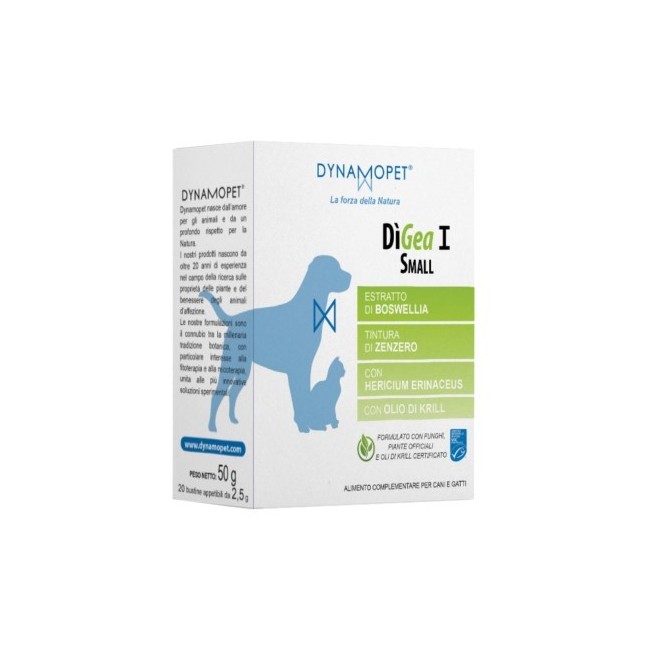 Dynamopet Digea I Small 20 Bustine Da 2,5 G Dynamopet Digea I Small 20 Bustine Da 2,5 G