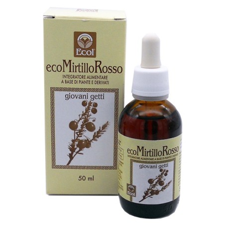 Ecol Ecomirtillo Rosso Giovani Getti Gocce 
