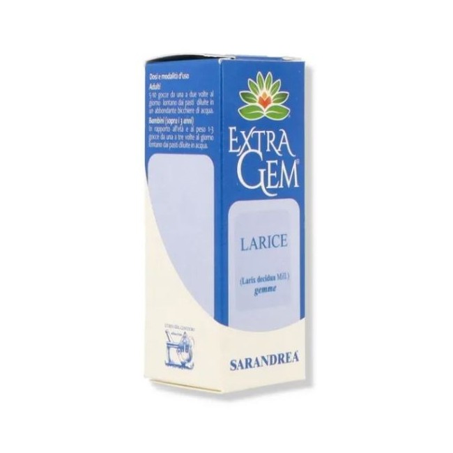 Sarandrea Marco &c. Extragem Larice Gemme Gocce 20 Ml Sarandrea Marco &c. Extragem Larice Gemme Gocce 20 Ml