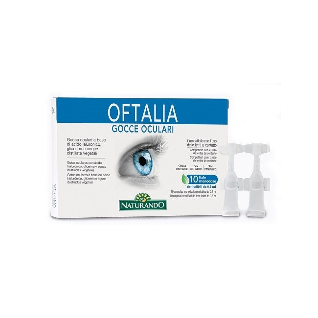 Naturando Gocce Oculari Oftalia 5 Ml Naturando Gocce Oculari Oftalia 5 Ml