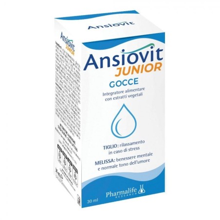 Ansiovit Junior Gocce 30 Ml Ansiovit Junior Gocce 30 Ml