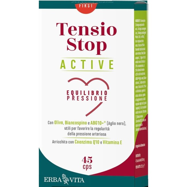 Erba Vita Group Tensio Stop Active 45 Capsule Erba Vita Group Tensio Stop Active 45 Capsule