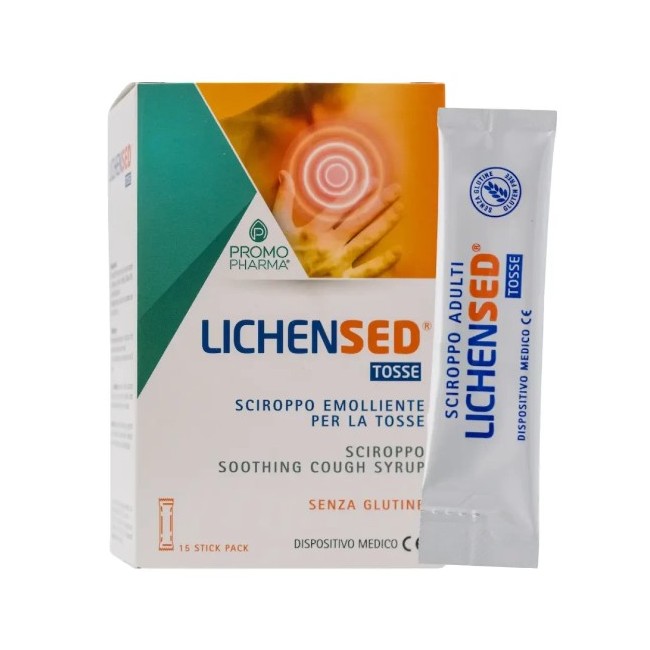 Promopharma Lichensed Sciroppo Adulti 20 Stick Da 10 Ml