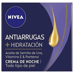 Nivea crema viso idratante antirughe notte 50 ml