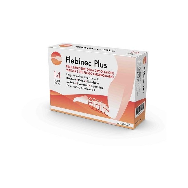 Flebinec Plus 14 Bustine Flebinec Plus 14 Bustine