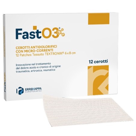 Cerotti Antidolorifici Fasto3 6x8cm